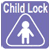 Защита от детей - блокировка клавиш проводного пульта управления.