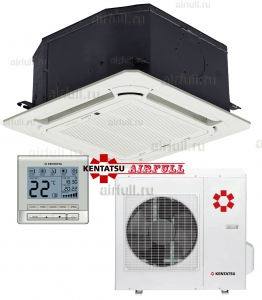 Кассетный кондиционер Kentatsu KSZR35HFAN1/KSUN35HFAN1