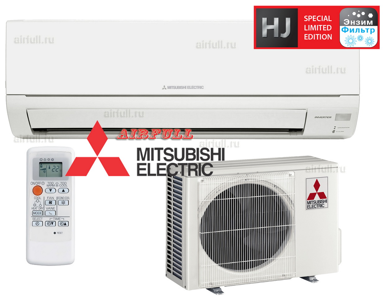 Кондиционер Mitsubishi Electric MSZ-HJ35VA-ER/MUZ-HJ35VA-ER