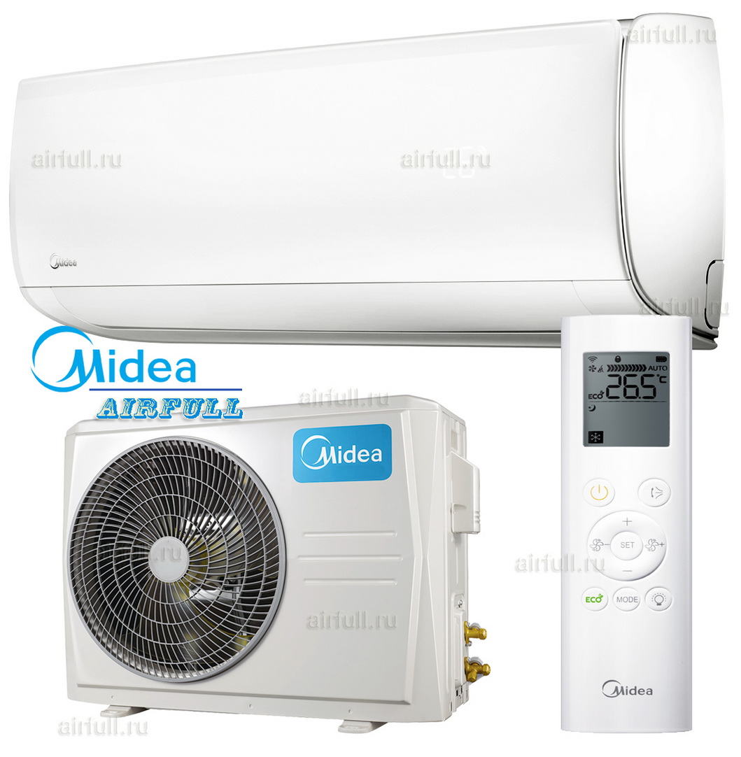 Кондиционер Midea MSMBDU-24HRFN1(BW)/MOCA01-24HFN1