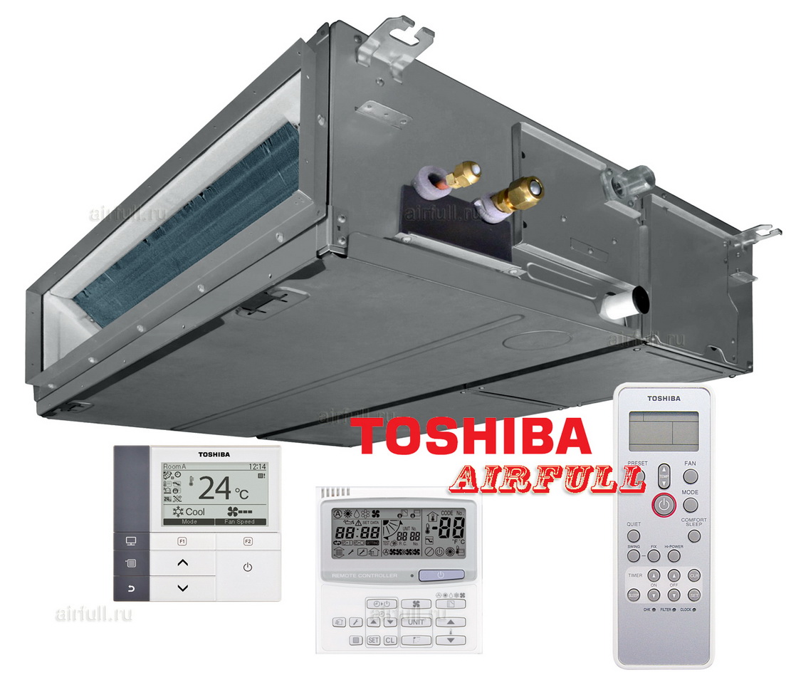 Канальный кондиционер Toshiba RAV-SM1606BTP-E/RAV-SP1604AT8-E  (высоконапорный)