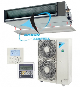 Канальный кондиционер DAIKIN FBQ100B/RQ100BV/W (средненапорный)