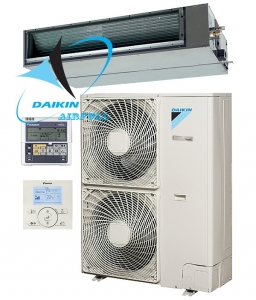Канальный кондиционер DAIKIN FBQ100C/RZQ100D/B(V/W) (средненапорный)