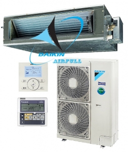 Канальный кондиционер DAIKIN FDEQ100B/REQ100BV/W (средненапорный) 