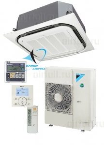 Кассетный кондиционер DAIKIN FCQ100C/RR100BV/W