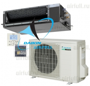 Канальный кондиционер DAIKIN FBQ35C/RXS35J (средненапорный)