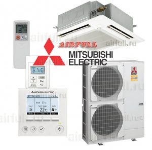 Кассетный кондиционер Mitsubishi Electric PLA-ZRP100BA/PUHZ-SHW112YHA