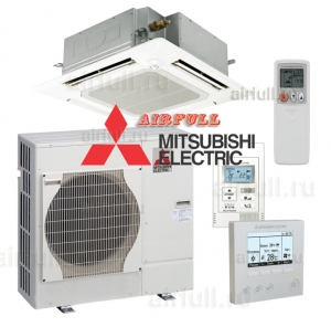 Кассетный кондиционер Mitsubishi Electric PLA-RP100BA/PUH-P100V(Y)HA