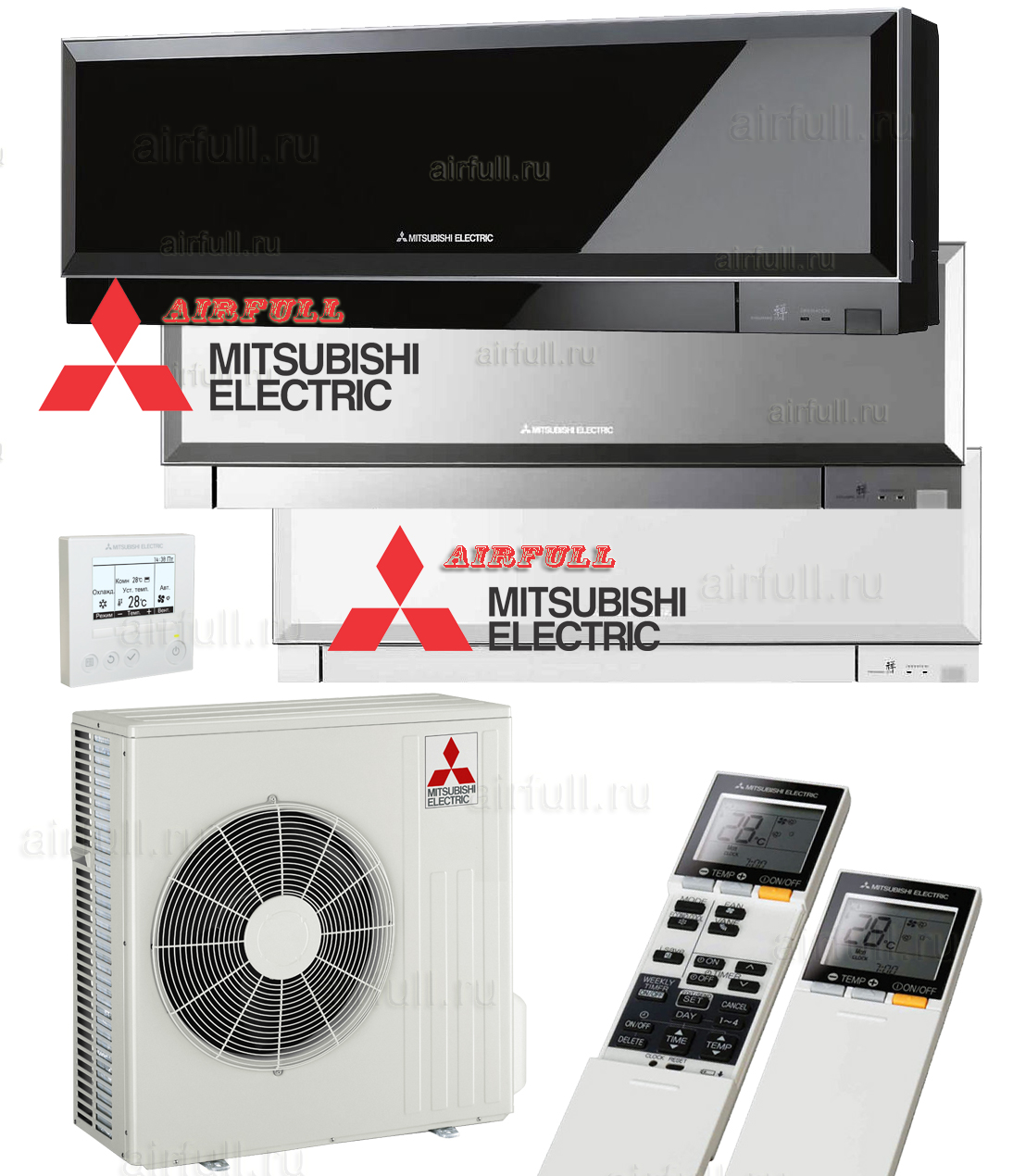 Кондиционер Mitsubishi Electric MSZ-EF50VE(B/S/W)/MUZ-EF50VE