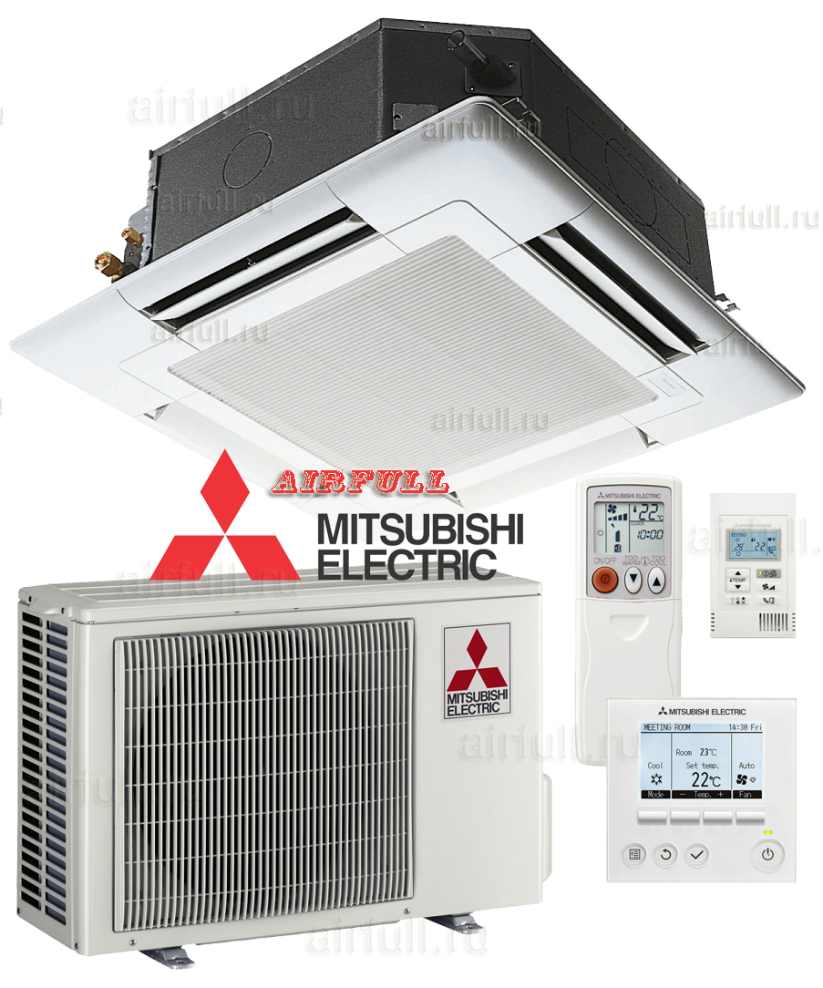 Кассетный кондиционер Mitsubishi Electric SLZ-KA35VA/SUZ-KA35VA