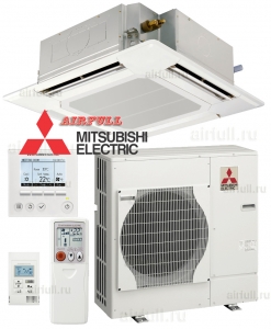 Кассетный кондиционер Mitsubishi Electric PLA-ZRP100BA/PUHZ-P100YHA