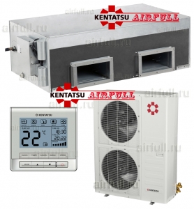 Канальный кондиционер Kentatsu KSTT105HFAN3/KSUN105HFAN3 (высоконапорный)