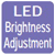 Настройка яркости LED индикаторов - Возможна трехступенчатая настройка яркости LED индикаторов на внутреннем блоке.